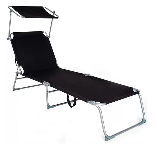 Cama plegable de playa al aire libre