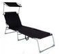 Cama plegable de playa al aire libre